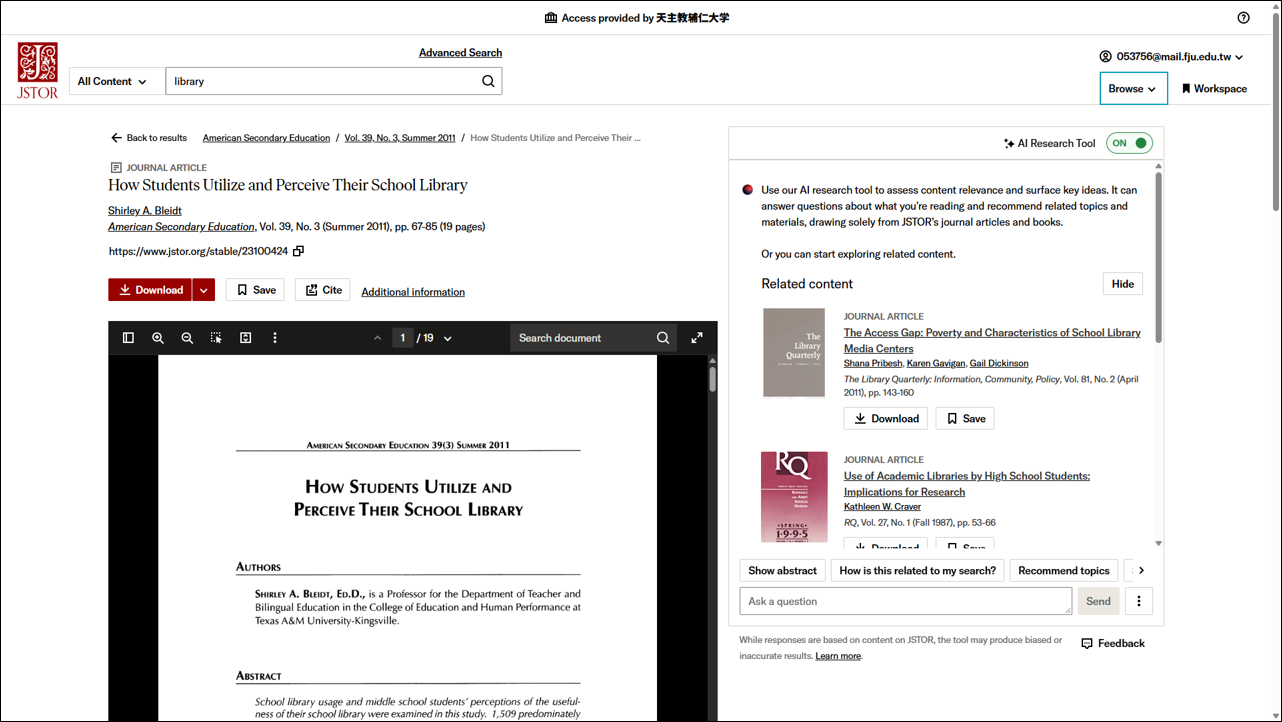 JSTOR_AI_research_tool